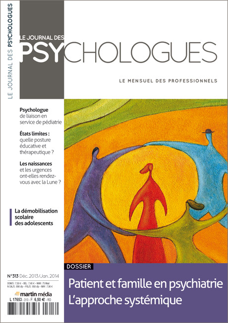 Journal des psychologues n°313