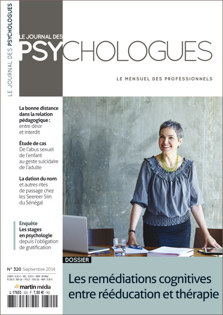Journal des psychologues n°320