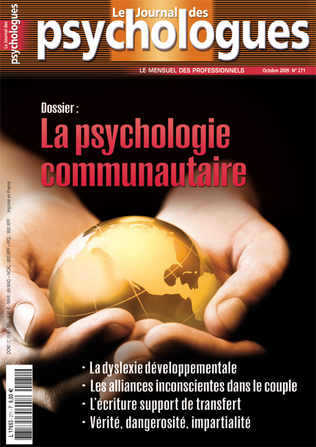Journal des psychologues n°271