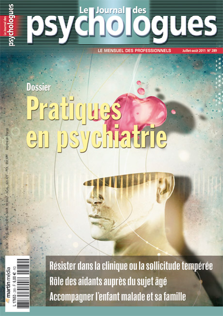 Journal des psychologues n°289