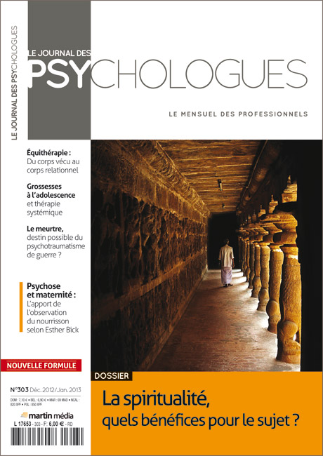 Journal des psychologues n°303