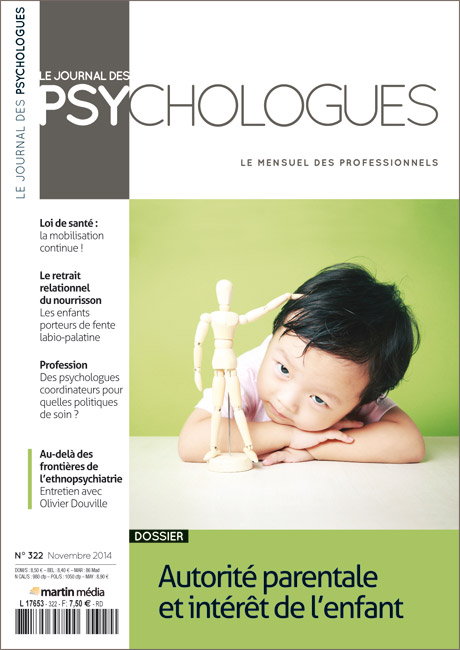 Journal des psychologues n°322