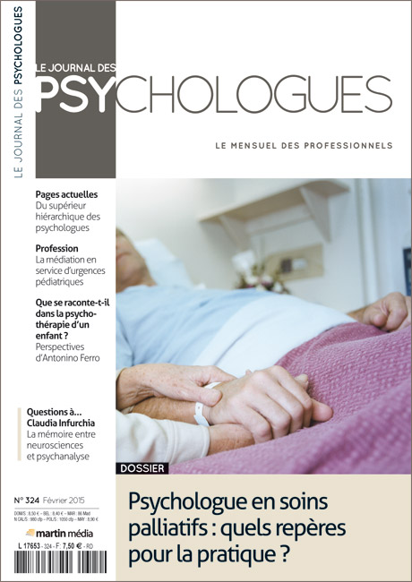 Journal des psychologues n°324