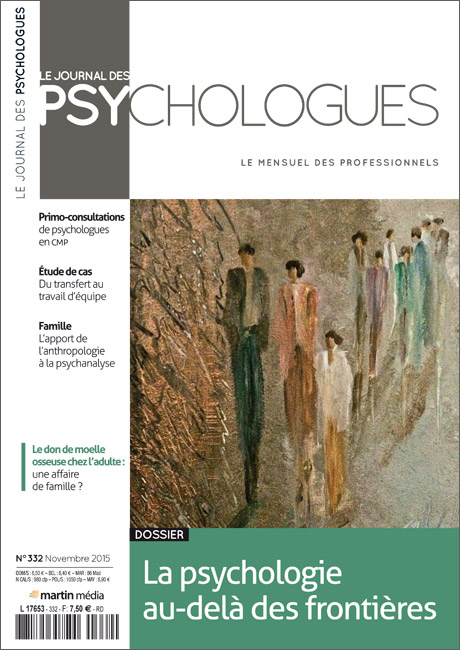 Journal des psychologues n°332