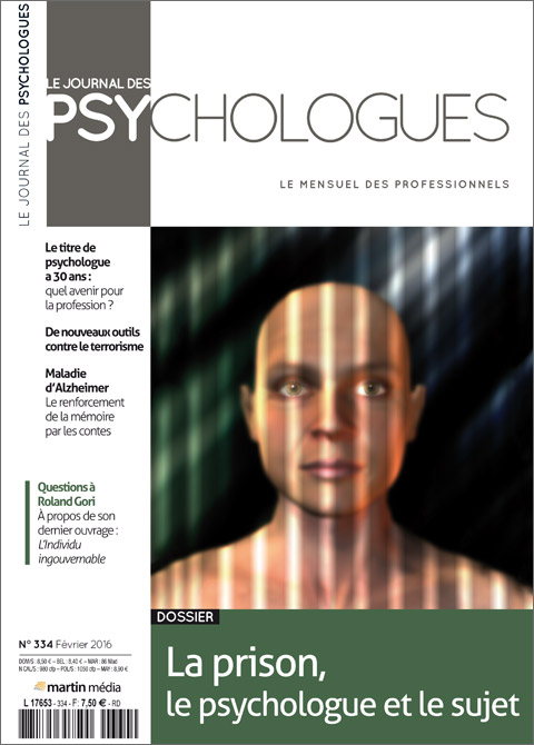 Journal des psychologues n°334