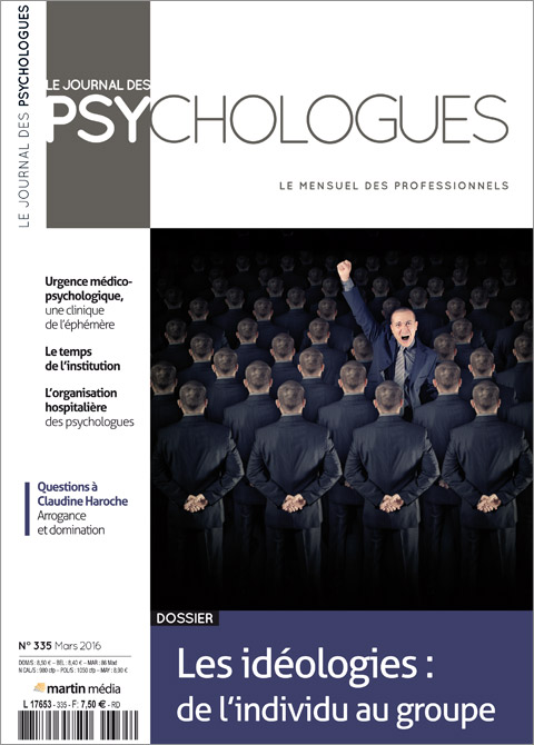 Journal des psychologues n°335