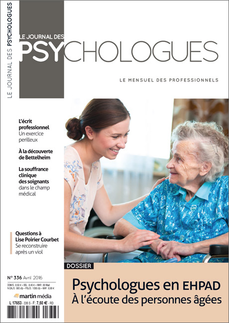 Journal des psychologues n°336