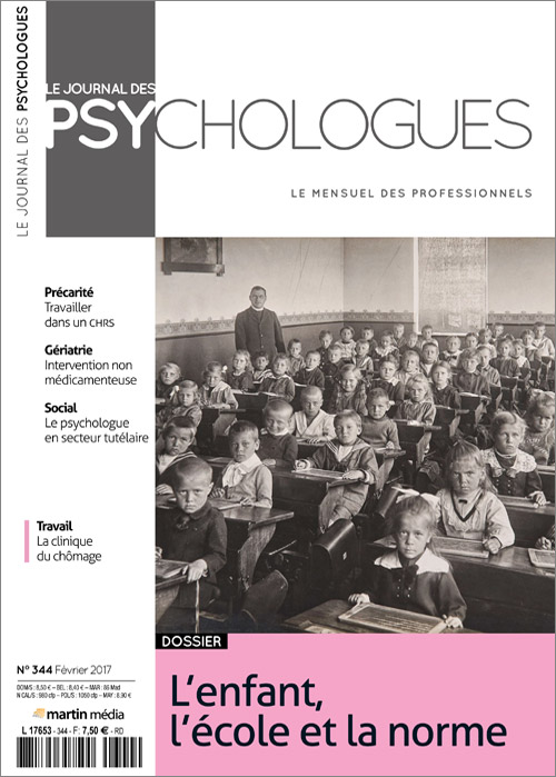 Journal des psychologues n°344