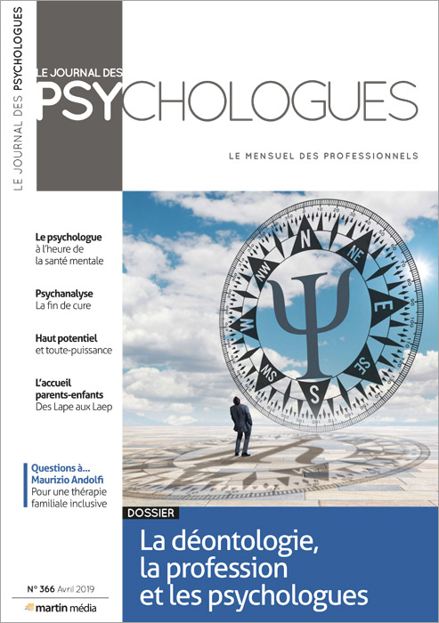 n°366 - La déontologie, la profession et les psychologues